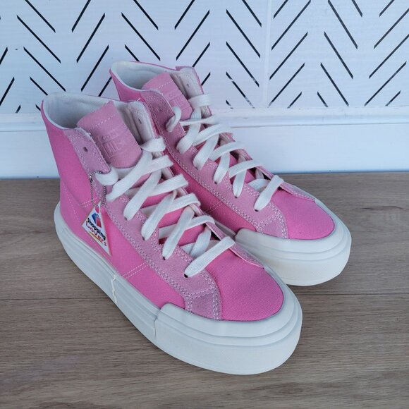 ⭐Converse Chuck Taylor Cruise Hi Sz 7 Men's Shoes Pink Platform Sneakers A07569C - Picture 2 of 10